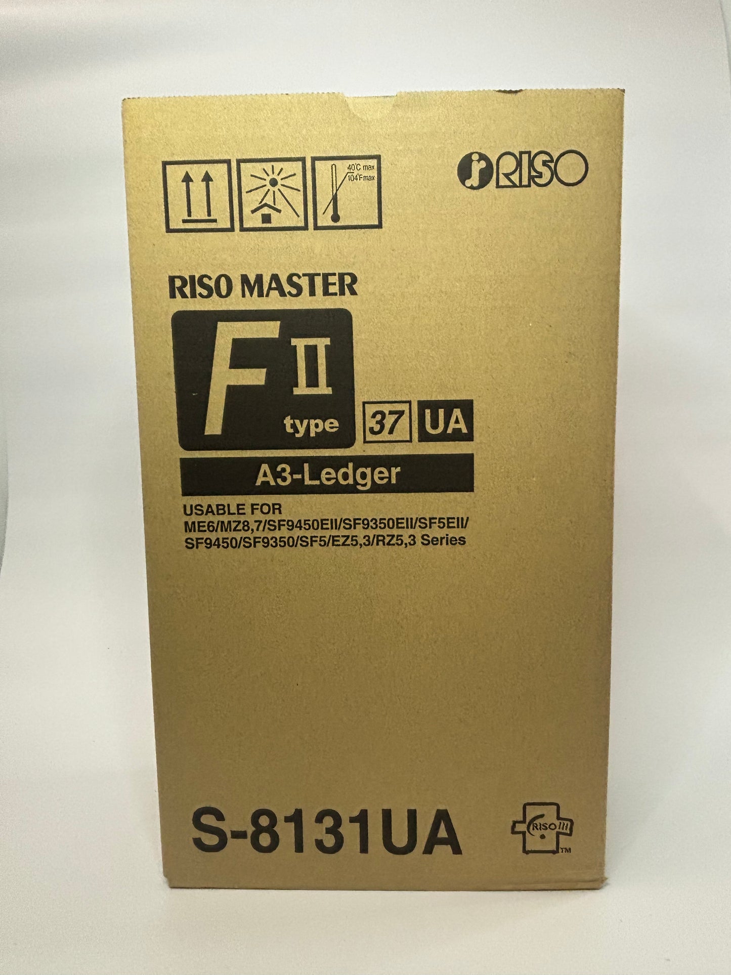 RISO Master FII Type 37UA A3/Ledger