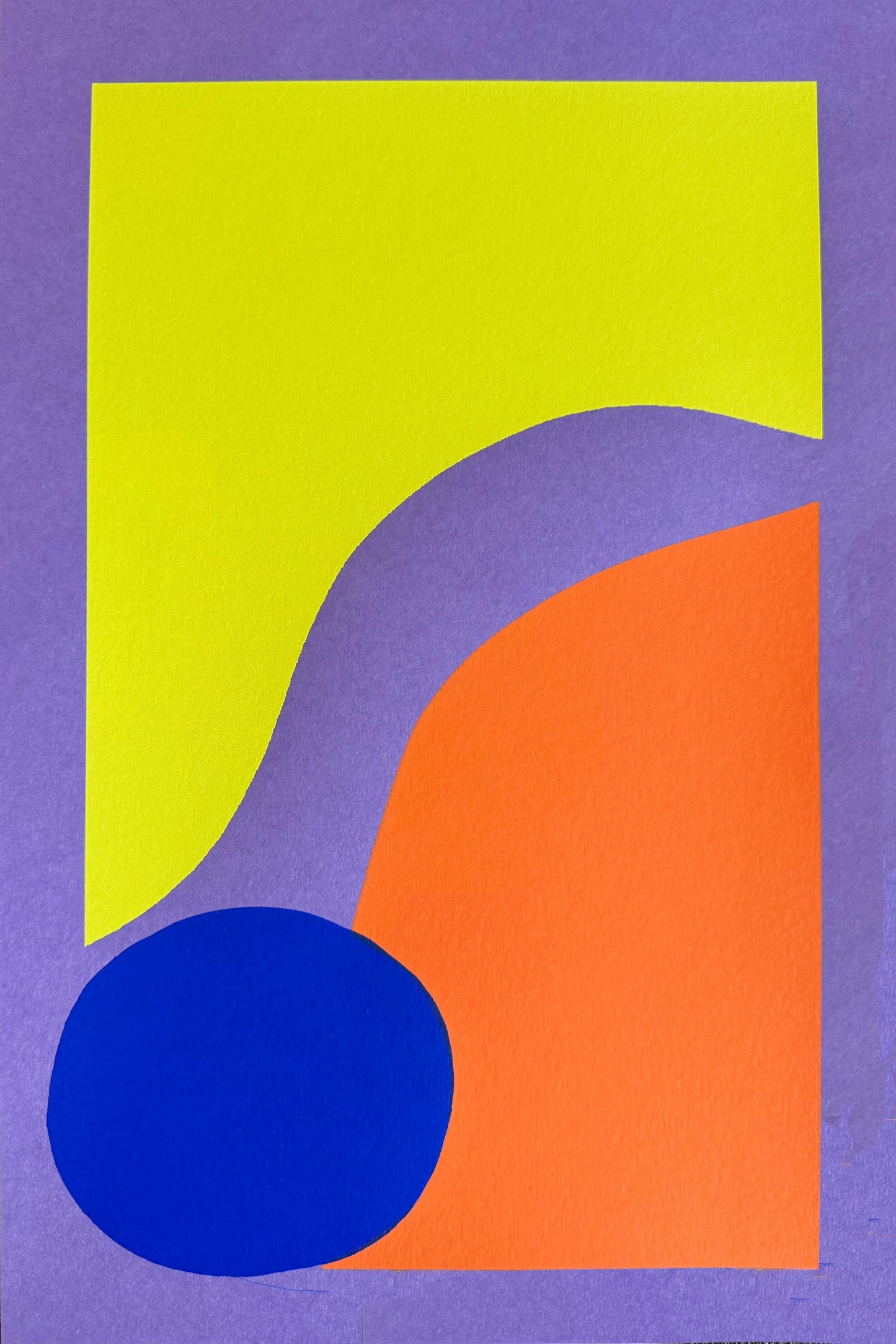 Single Tear Silkscreen Print