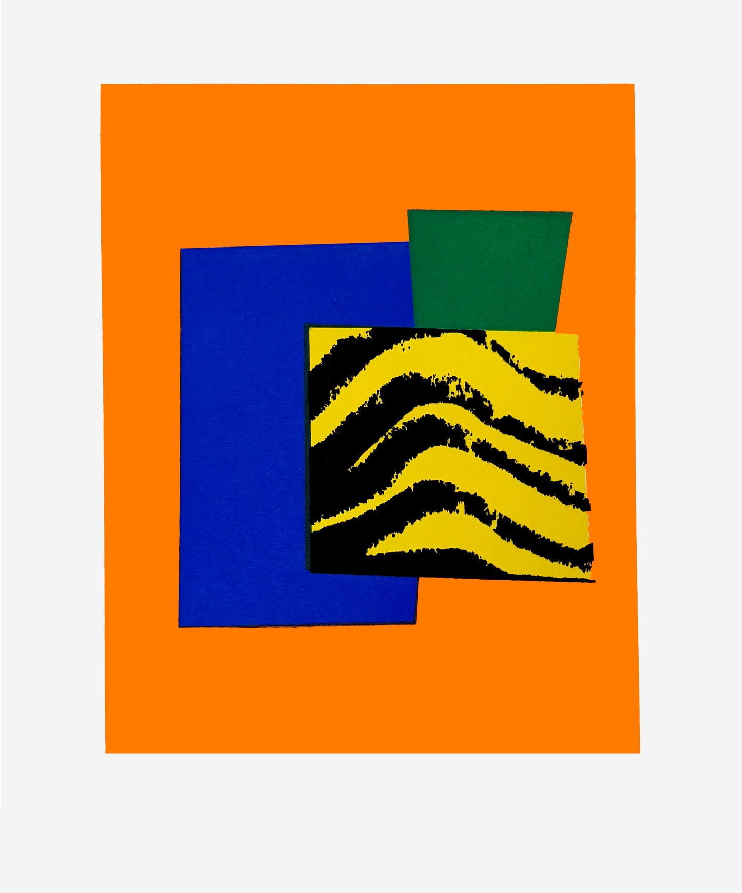 Lucky Tiger Silkscreen Print