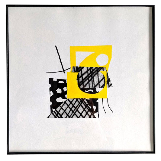 Yellow Riso Print
