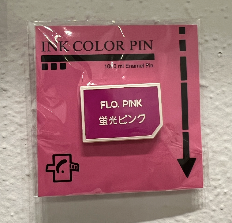 Risograph Sticker Hard Enamel Pin