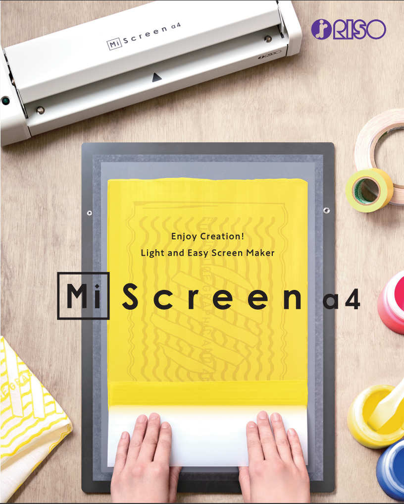 MiScreen A4 (starter pack) – RISO Studio Arts MiScreen A4 (starter pack) – RISO Studio Arts