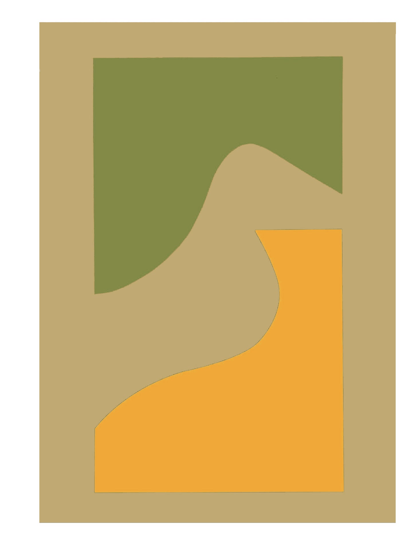 Yin/Yang Silkscreen Art Print