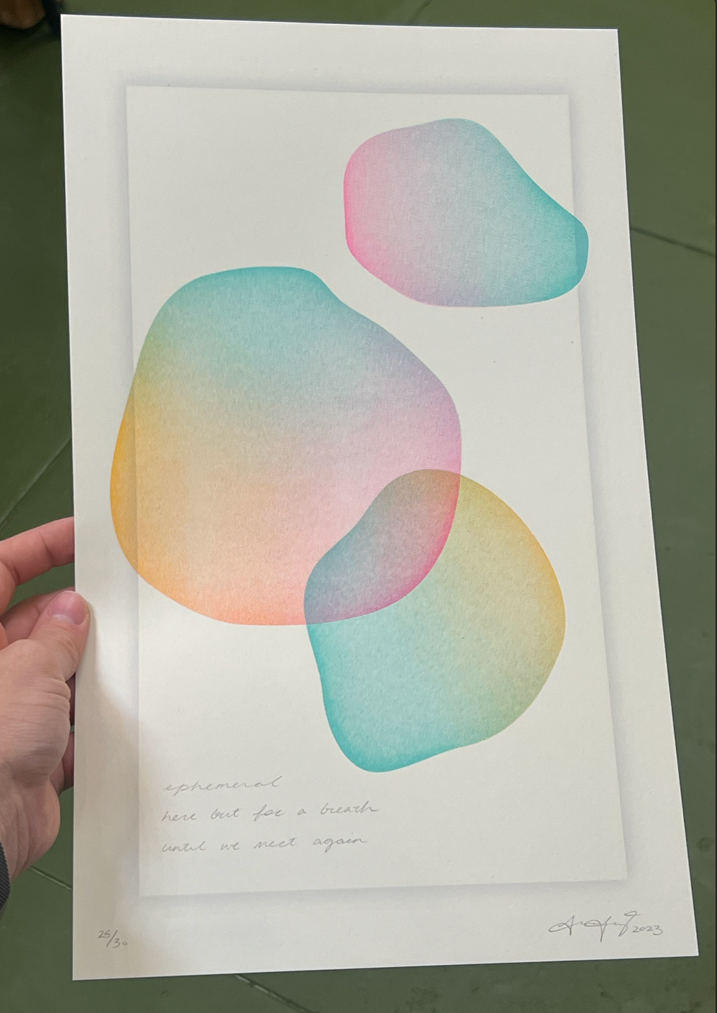 Ephemeral Prints