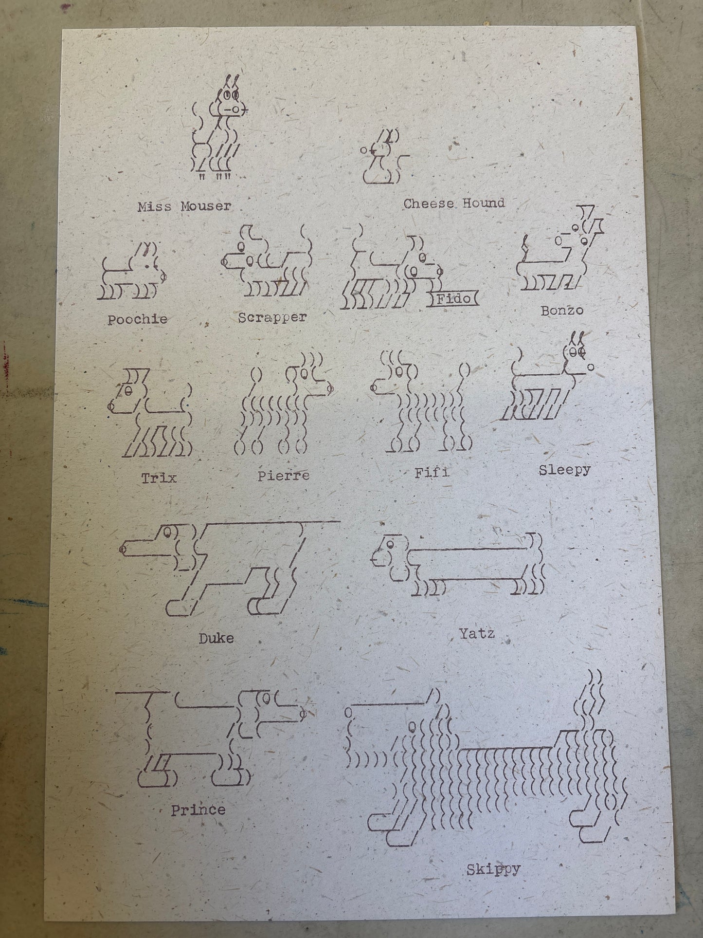 QWERTY 2026 post card