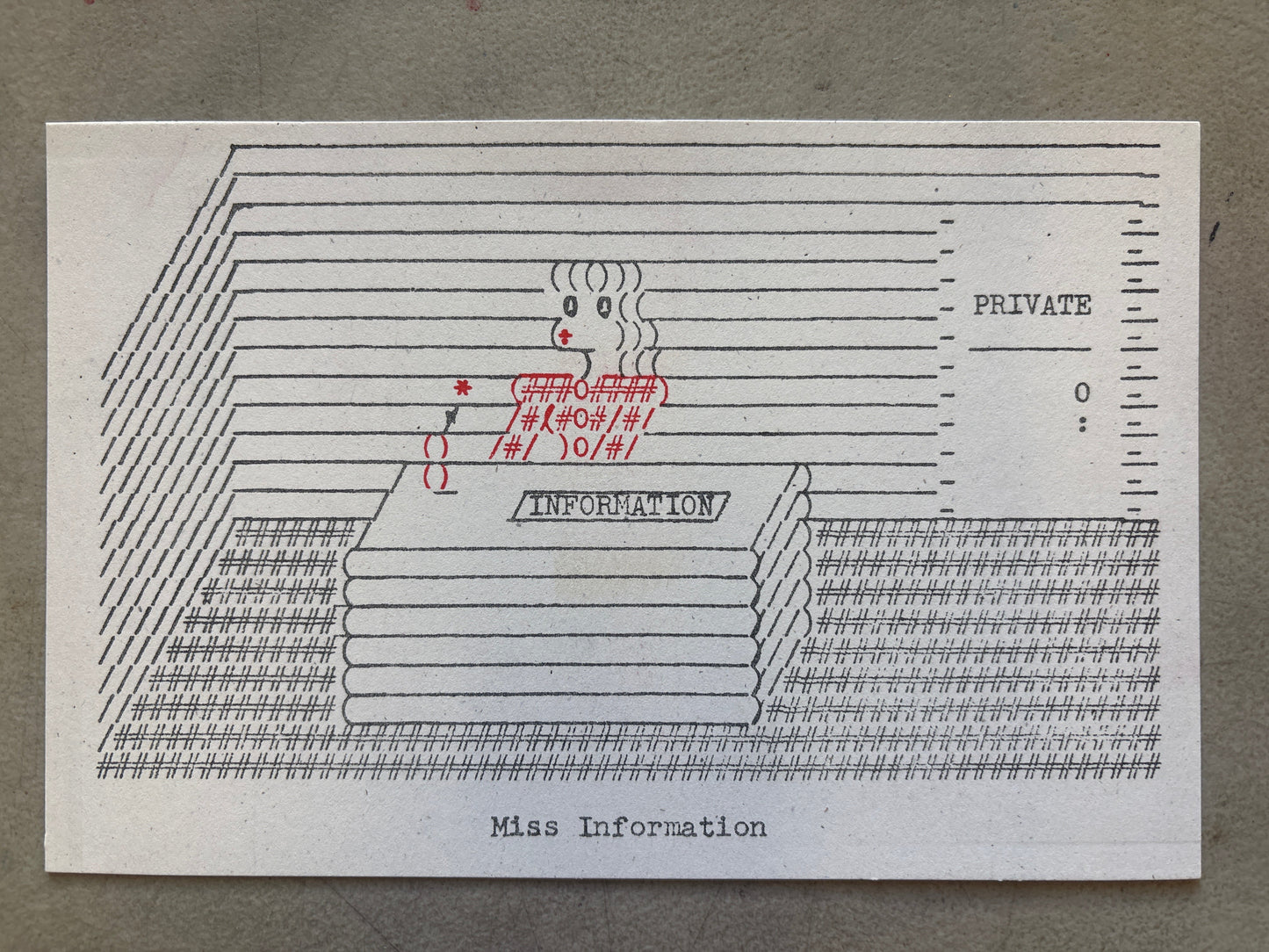 QWERTY 2026 post card