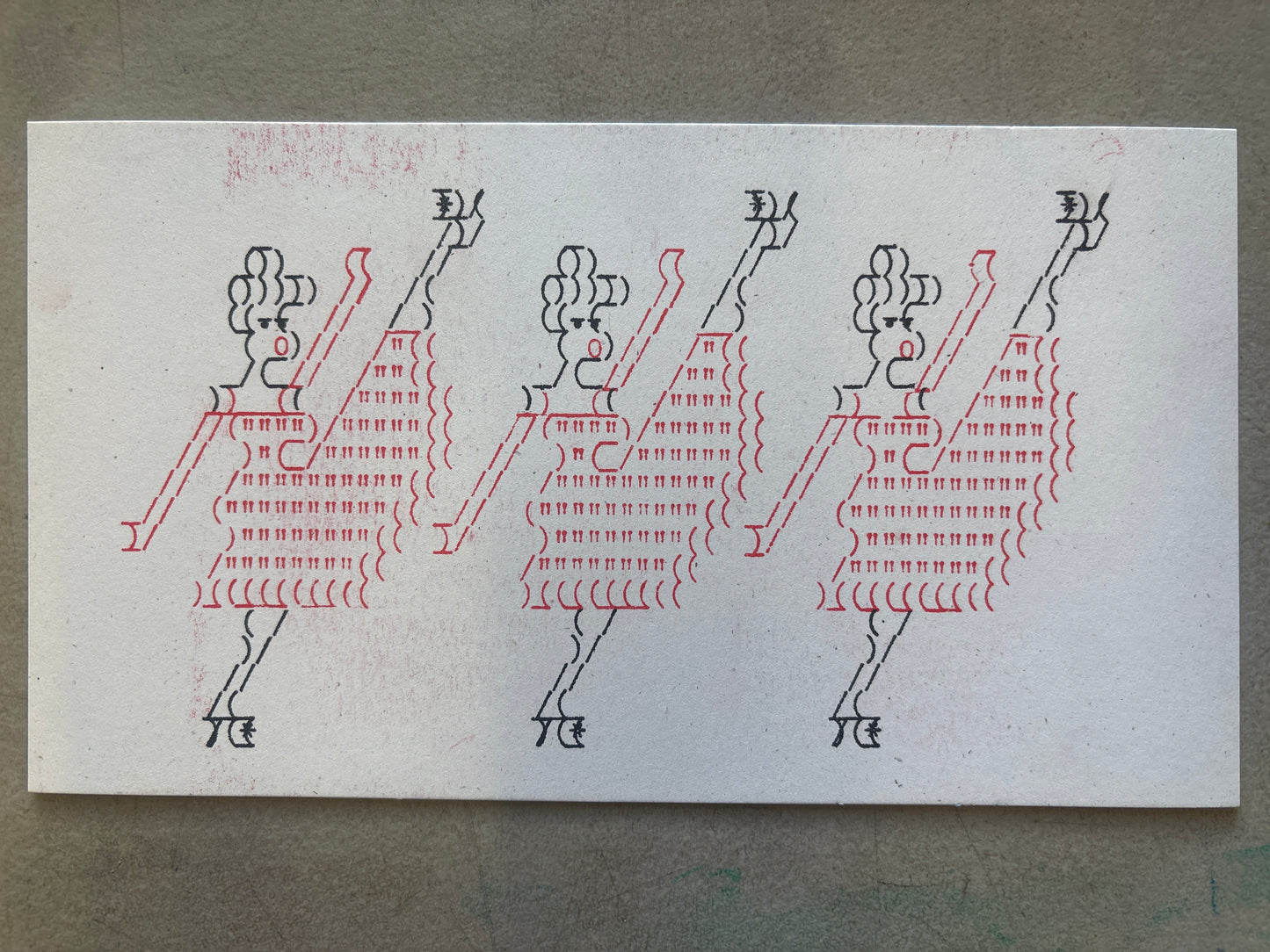 QWERTY 2026 post card